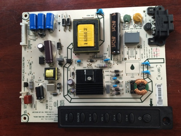 Original RSAG7.820.5268/ROH Hisense HLL2637WG Power Board