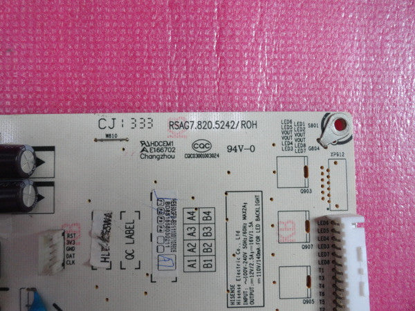 Original RSAG7.820.5242/ROH Hisense HLE-4255WA Power Board