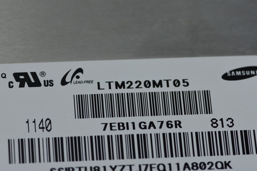 Original LTM220MT05  SAMSUNG 22.0" 1680×1065 LTM220MT05 Display