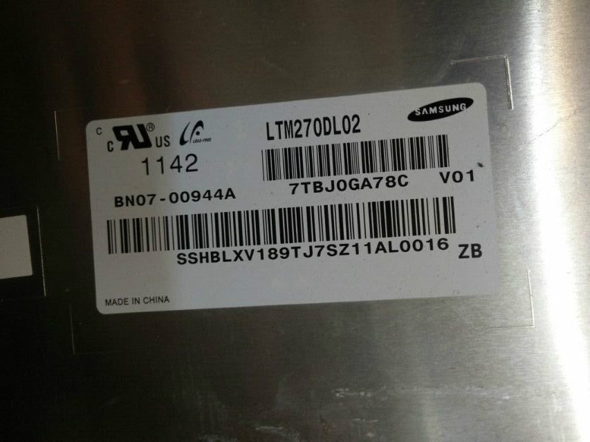 Original LTM270DL02 SAMSUNG 27.0" 2560×1440 LTM270DL02 Display
