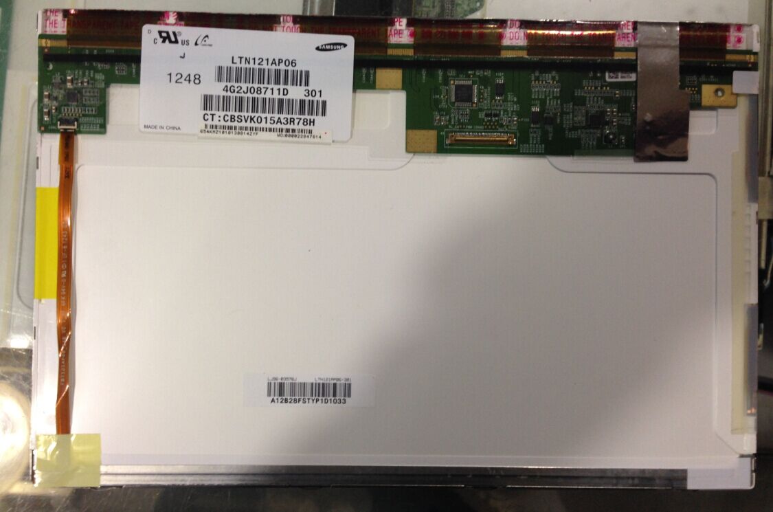 Original LTN121AP06 SAMSUNG Screen 12.1" 1280×800 LTN121AP06 Display