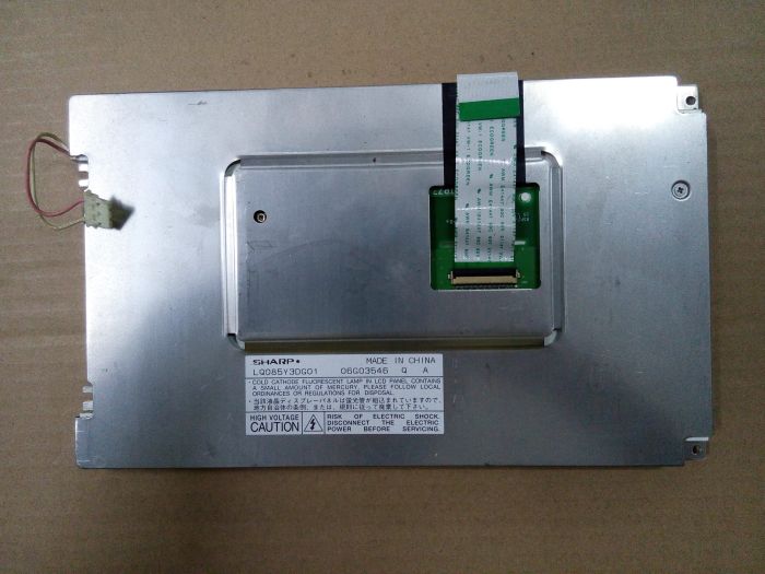 Original LQ085Y3DG01 SHARP Screen 8.5" LQ085Y3DG01 Display