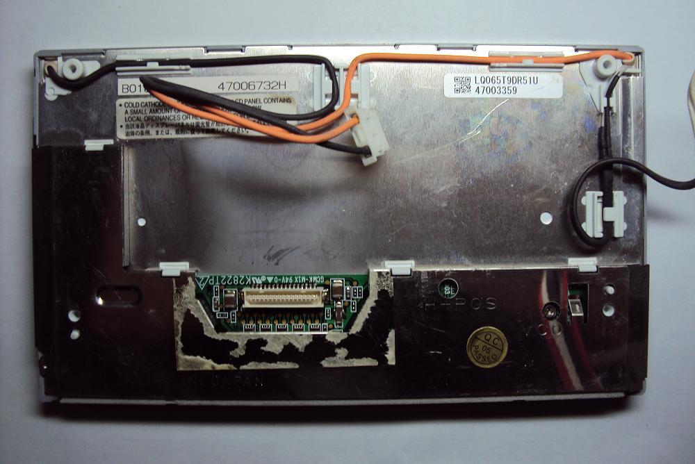 Original LQ065T9DZ03 SHARP Screen 6.5" 400*240 LQ065T9DZ03 Display for Car GPS Navigation Audio by SHARP