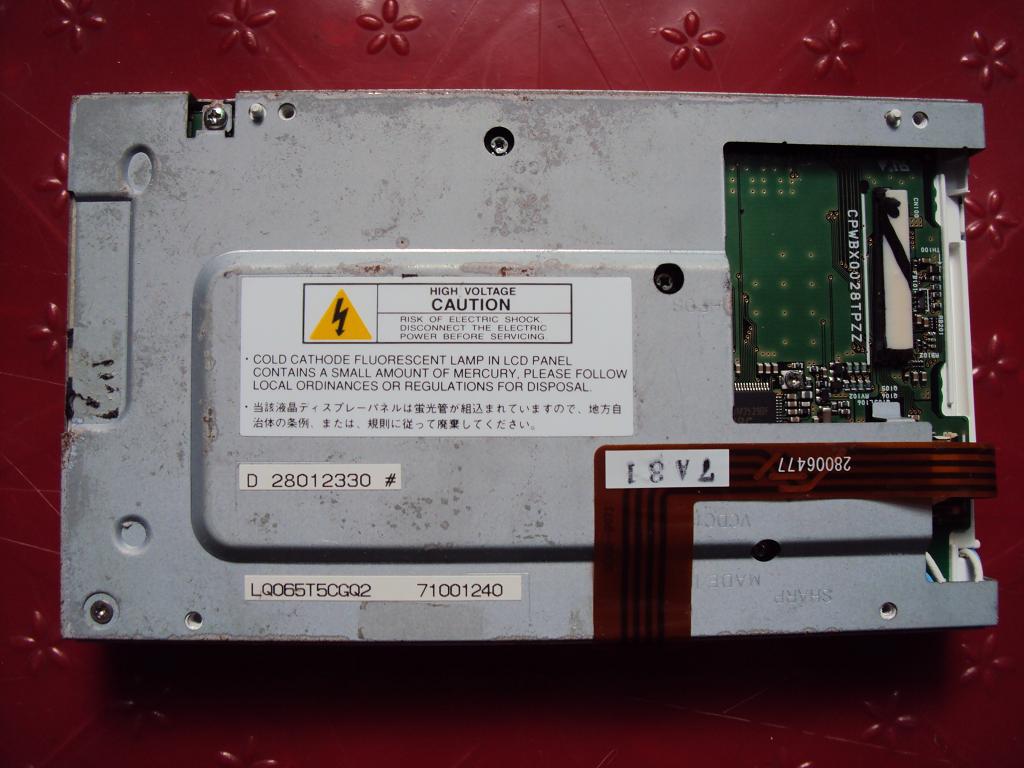 Original LQ065T5CGQ2 SHARP Screen 6.5" 400*234 LQ065T5CGQ2 Display