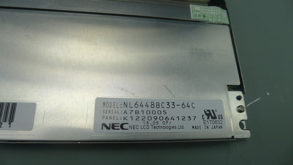 Original NL6448BC33-64C NEC Screen 10.4" 640×480 NL6448BC33-64C Display