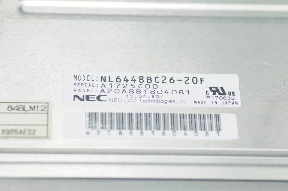 Original  NL6448BC26-20F NEC Screen 8.4"  640*480  NL6448BC26-20F Display