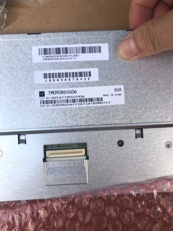 Orignal Tianma 9.0-Inch TM090RDSG01 LCD Display 800×480 Industrial Screen
