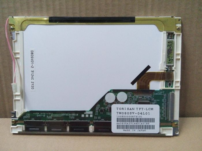 Original TM080SV-04L01 TORISAN Screen 8" 800*600 TM080SV-04L01 Display