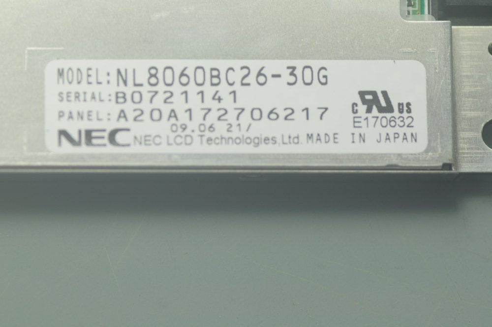 Original NL8060BC26-30G NEC Screen 10.4" 800*600 NL8060BC26-30G  Display
