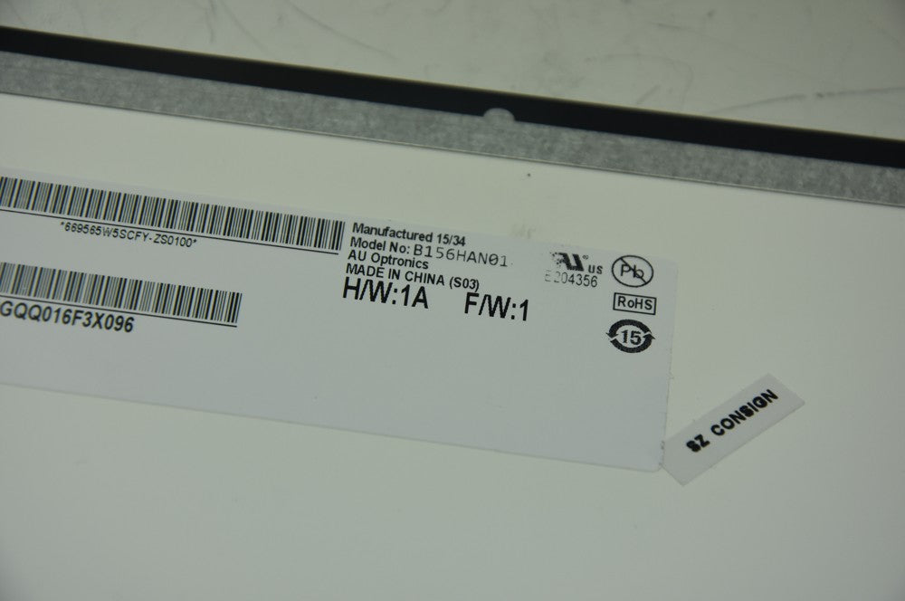 Original B156HAN01.2 AUO Screen 15.6" 1920*1080 B156HAN01.2   Display