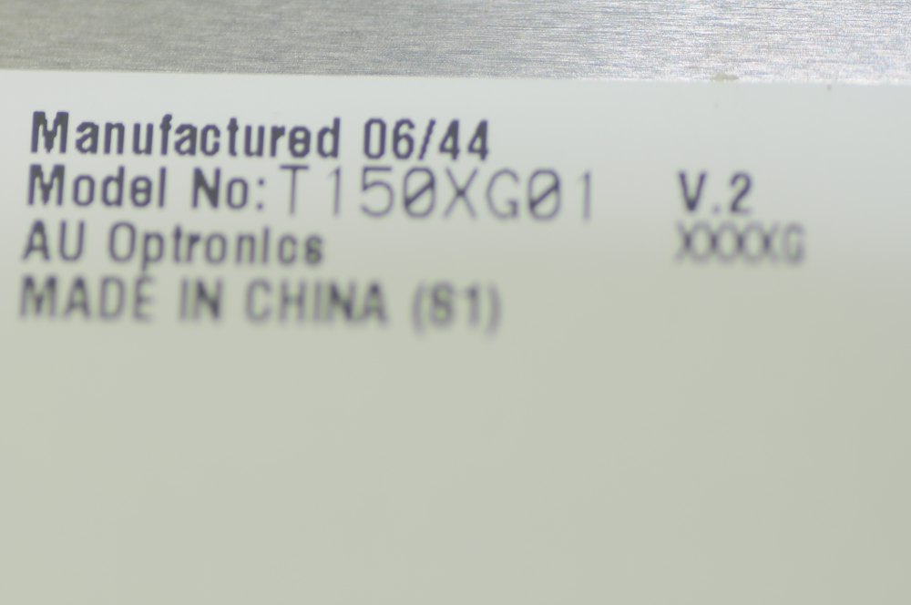 Original T150XG01 V2 AUO  Screen 15.0" 1024*768 T150XG01 V2   Display