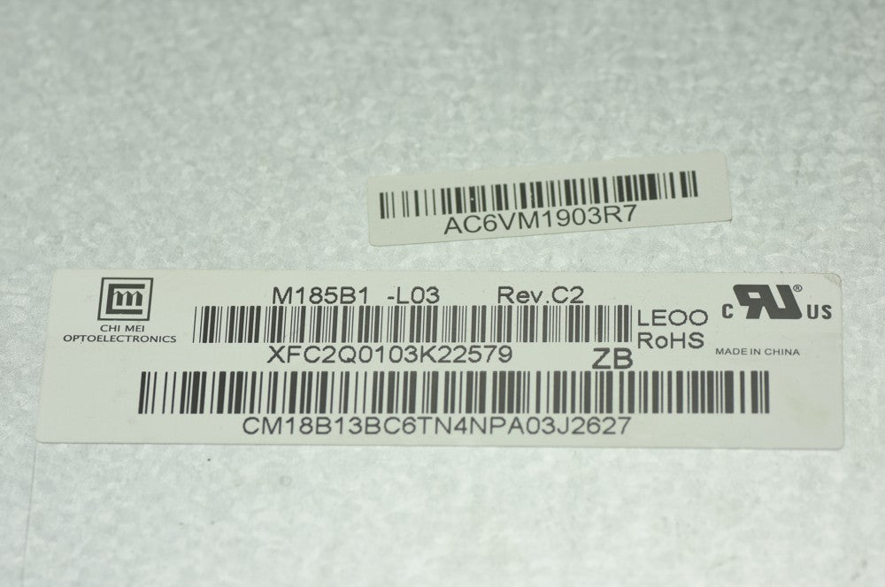 Original M185B1-L03 CMO Screen 18.5" 1366*768 M185B1-L03  Display