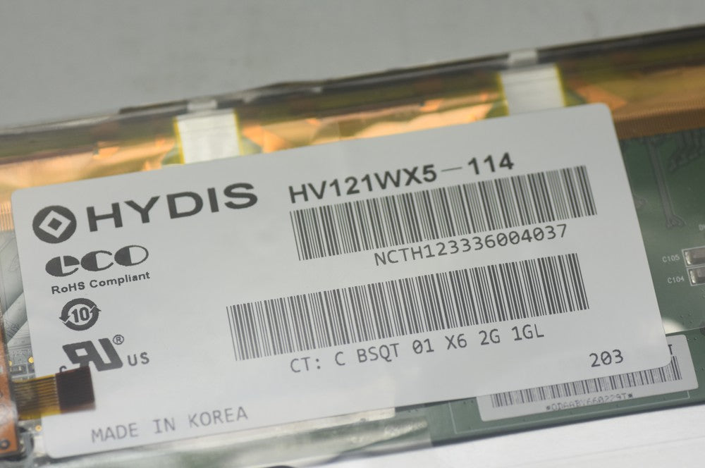 Original HV121WX5-114   HYDIS  Screen 12.1" 1280*800 HV121WX5-114   Display