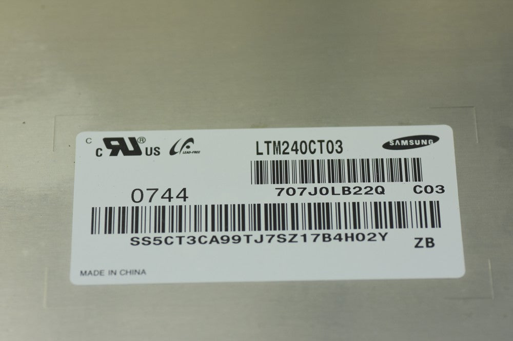 Original LTM240CT03  SAMSUNG  Screen 24.0" 1920*1200 LTM240CT03   Display
