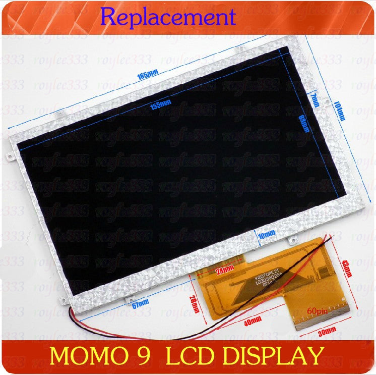 Ployer momo9 III HKC M7 M701  7'' LCD display,KR070PE2T