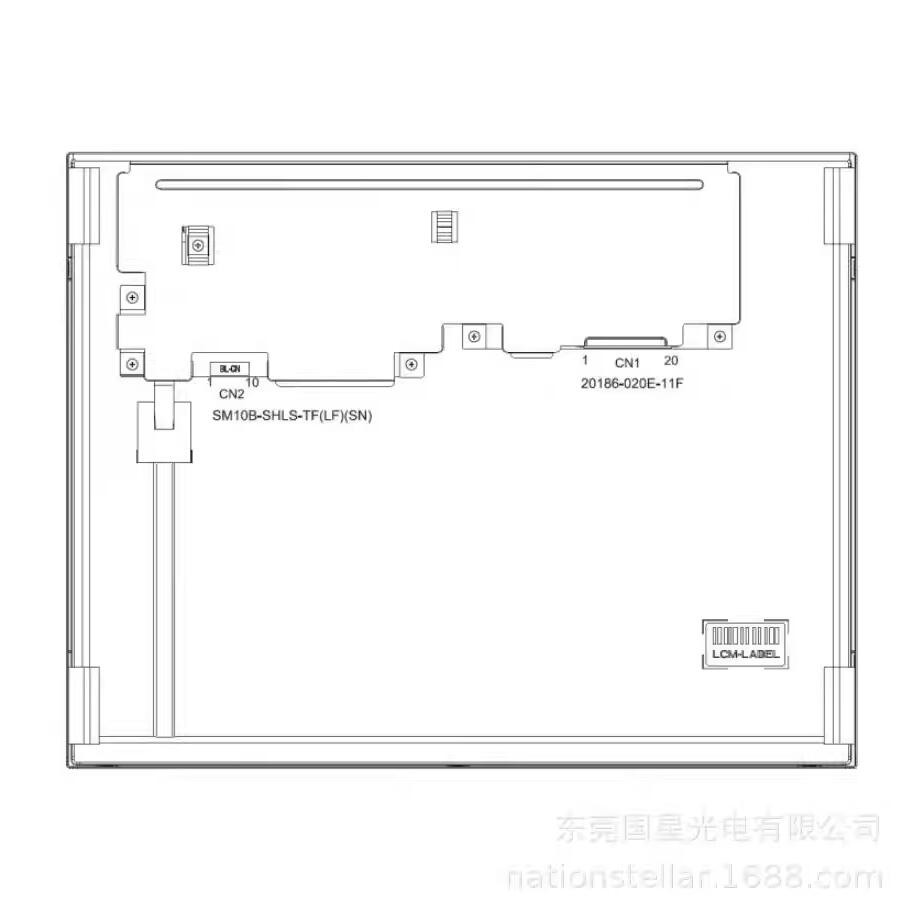 Original KOE TX31D207VM0BAB Screen 12.1" 1024*768 TX31D207VM0BAB Display