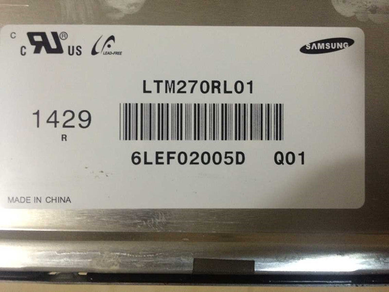 Original LTM270RL01 SAMSUNG Screen 27" 5120*2880 LTM270RL01 Display