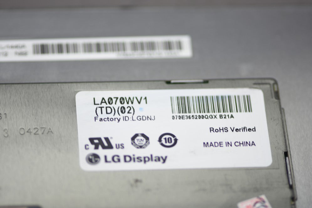 Original LA070WV1-TD02 LG Screen 7" 800×480 LA070WV1-TD02 Display