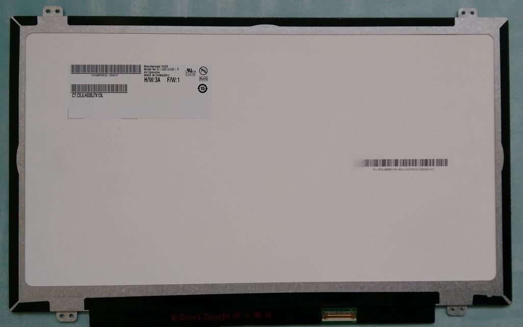 Original B140HAN01.8 AUO Screen 14" 1920×1080  B140HAN01.8  Display