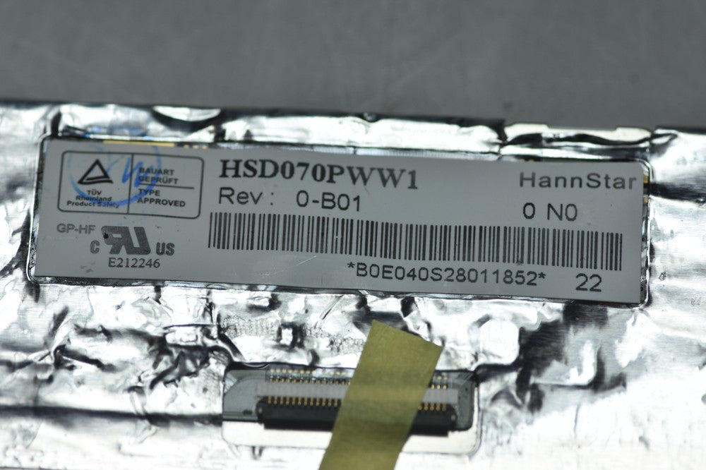 Original HSD070PWW1-A00 HannStar Screen 7" 1280×800 HSD070PWW1-A00  Display